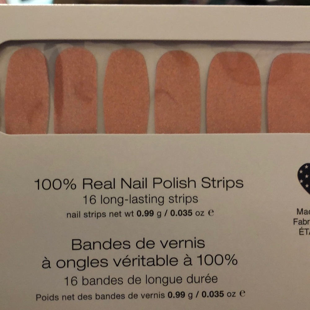 Color Street Cape Coral Dry Polish + Bonus Accent